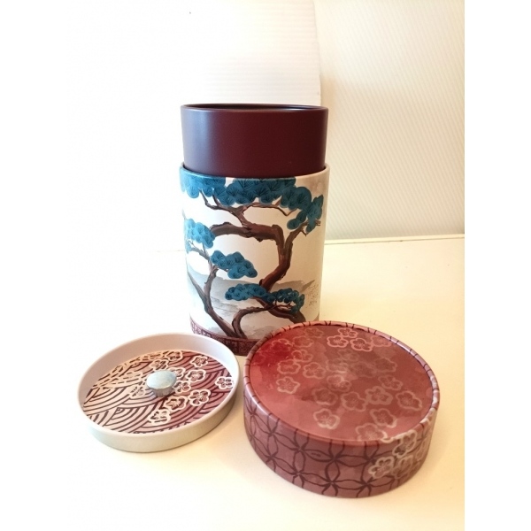 Boite � th�  taupe